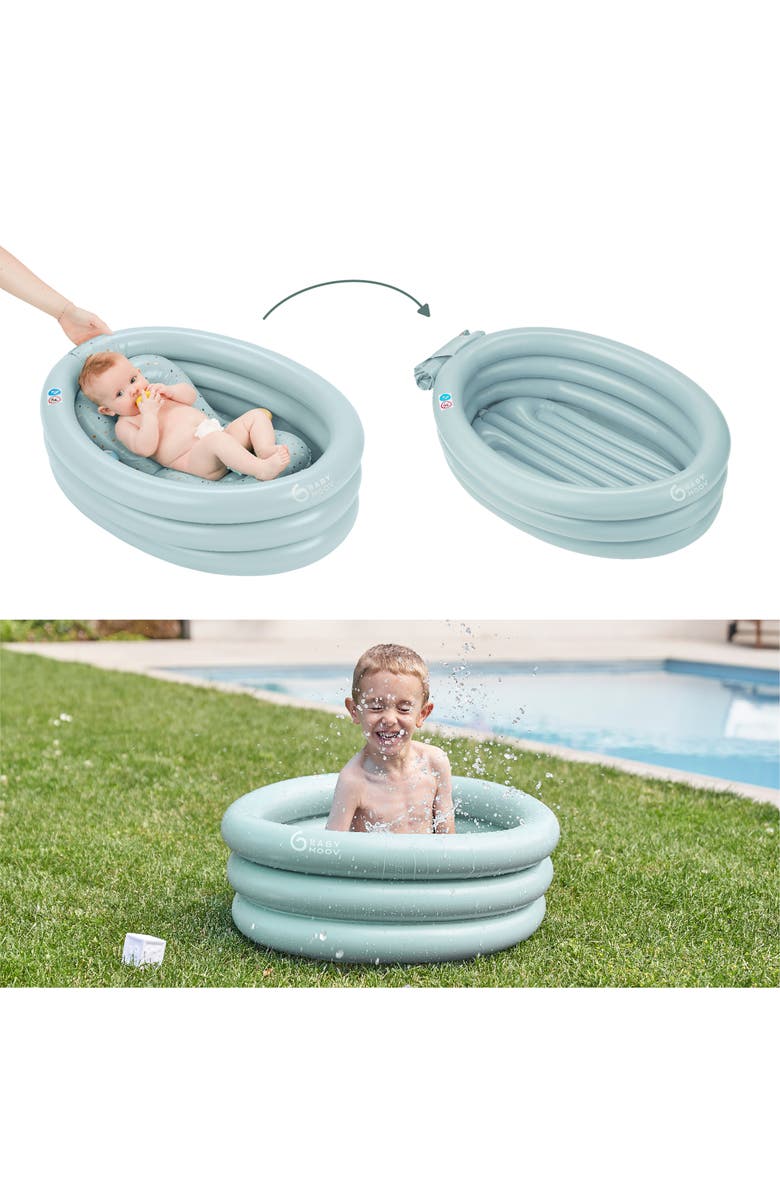 Babymoov Inflatable Travel Baby Bathtub & Paddling Pool, Alternate, color, 