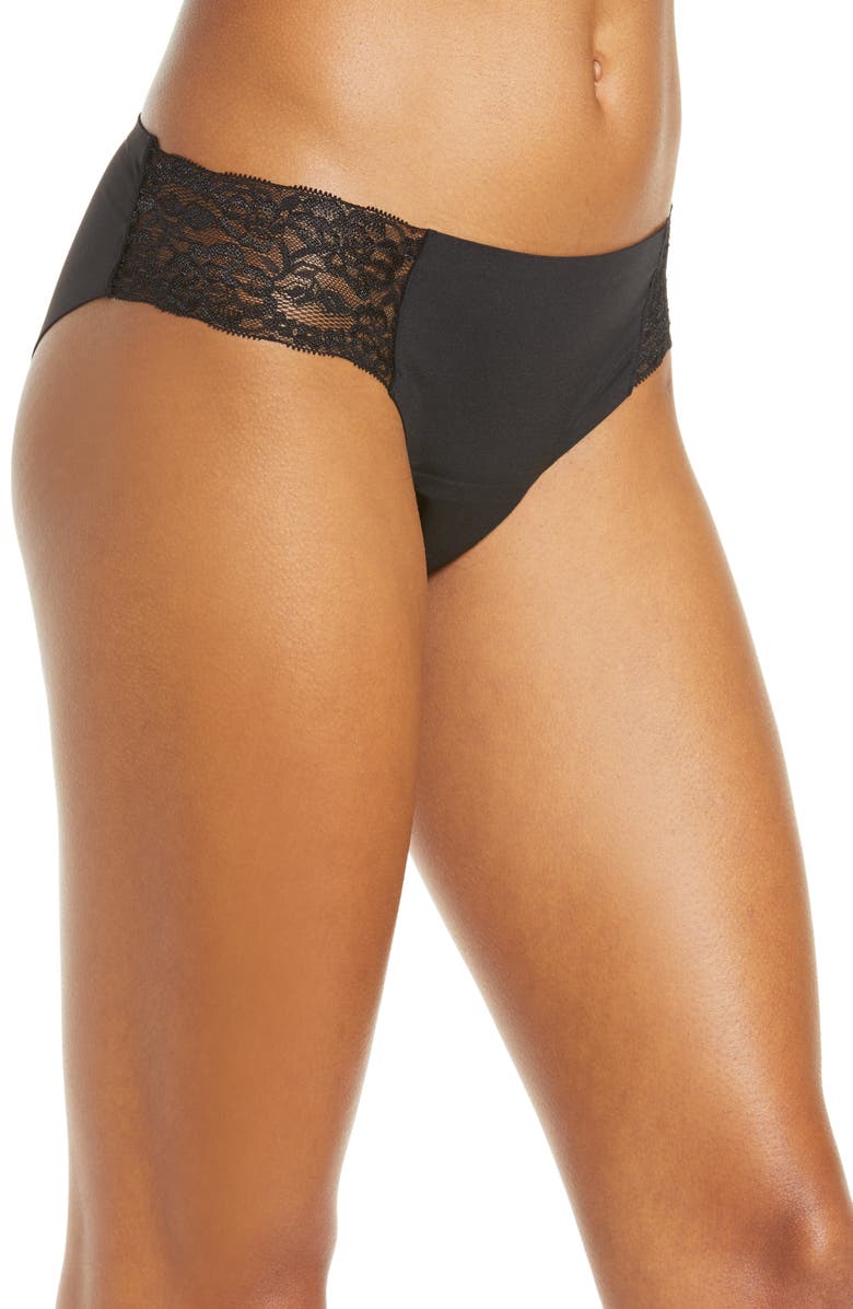 Proof<sup>®</sup> Period & Leak Proof Lace Moderate Absorbency Cheeky Panties, Alternate, color,