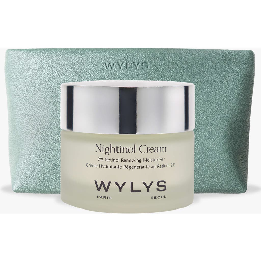 Wylys Nightinol Cream & Sage Verte Makeup Bag