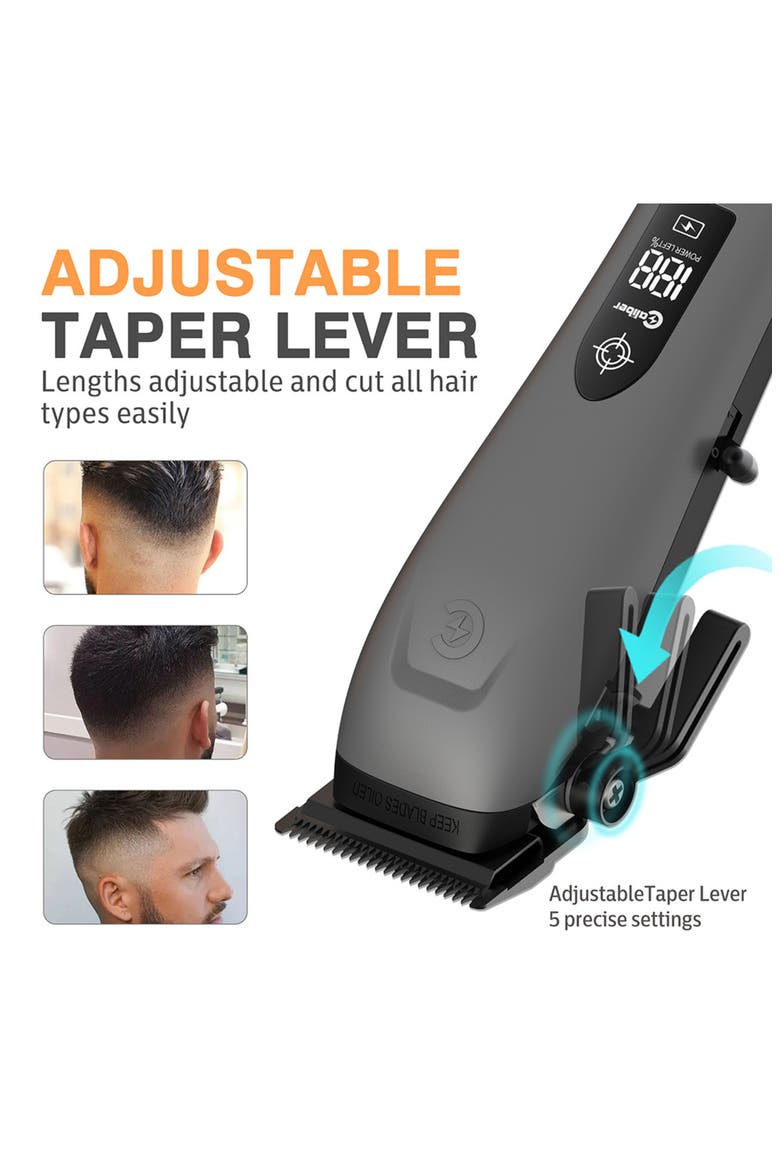 Focus Professional Cordless Hair Clipper, Alternate, color, Gray