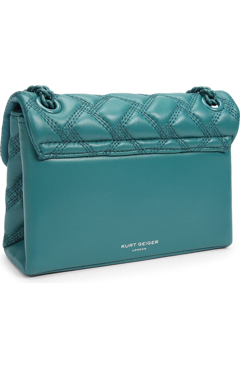 Kurt Geiger London Mini Kensington Drench Leather Convertible Crossbody Bag, Alternate, color,