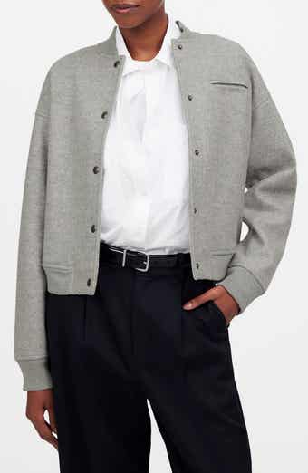 Knit Bomber Jacket