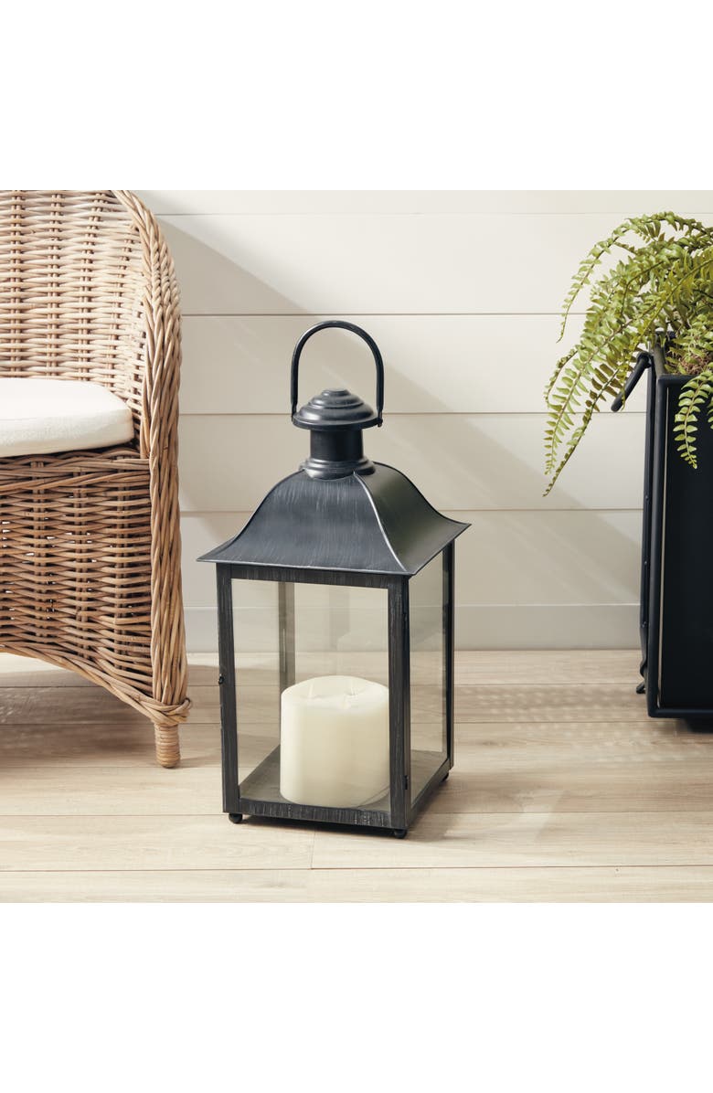Napa Home & Garden Coach House Outdoor Lantern 23", Alternate, color, Black