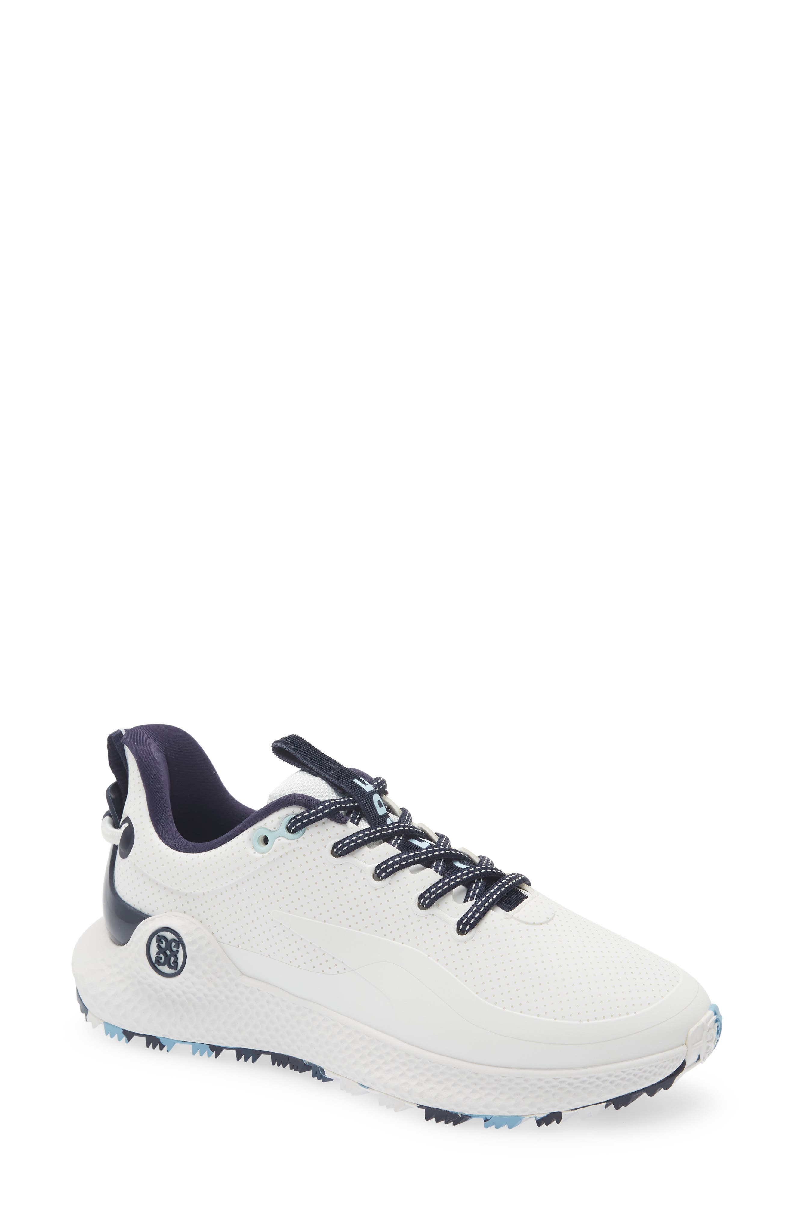 G/FORE MG4+ O2 Full Drip Golf Shoe, Main, color, Snow/ Twilight