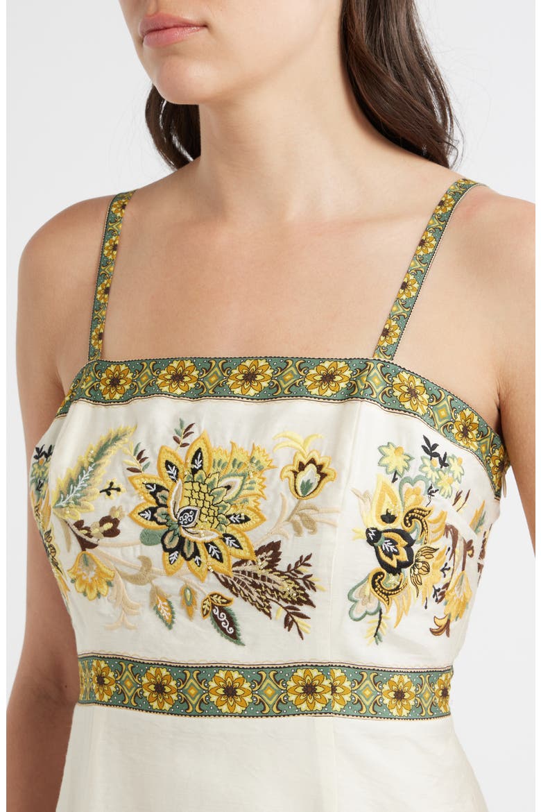 The Annalise Sleeveless Maxi Dress, Alternate, color, SUNRAY FLORAL PRINT