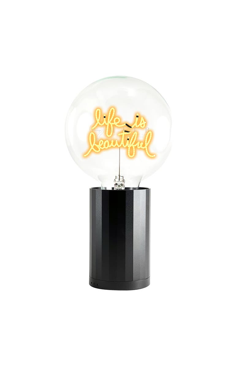 MITB Life Is Beautiful Portable Table Lamp, Main, color,