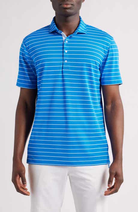 johnnie-O Kerwin Stripe PREP-FORMANCE Golf Polo