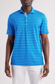 johnnie-O Kerwin Stripe PREP-FORMANCE Golf Polo