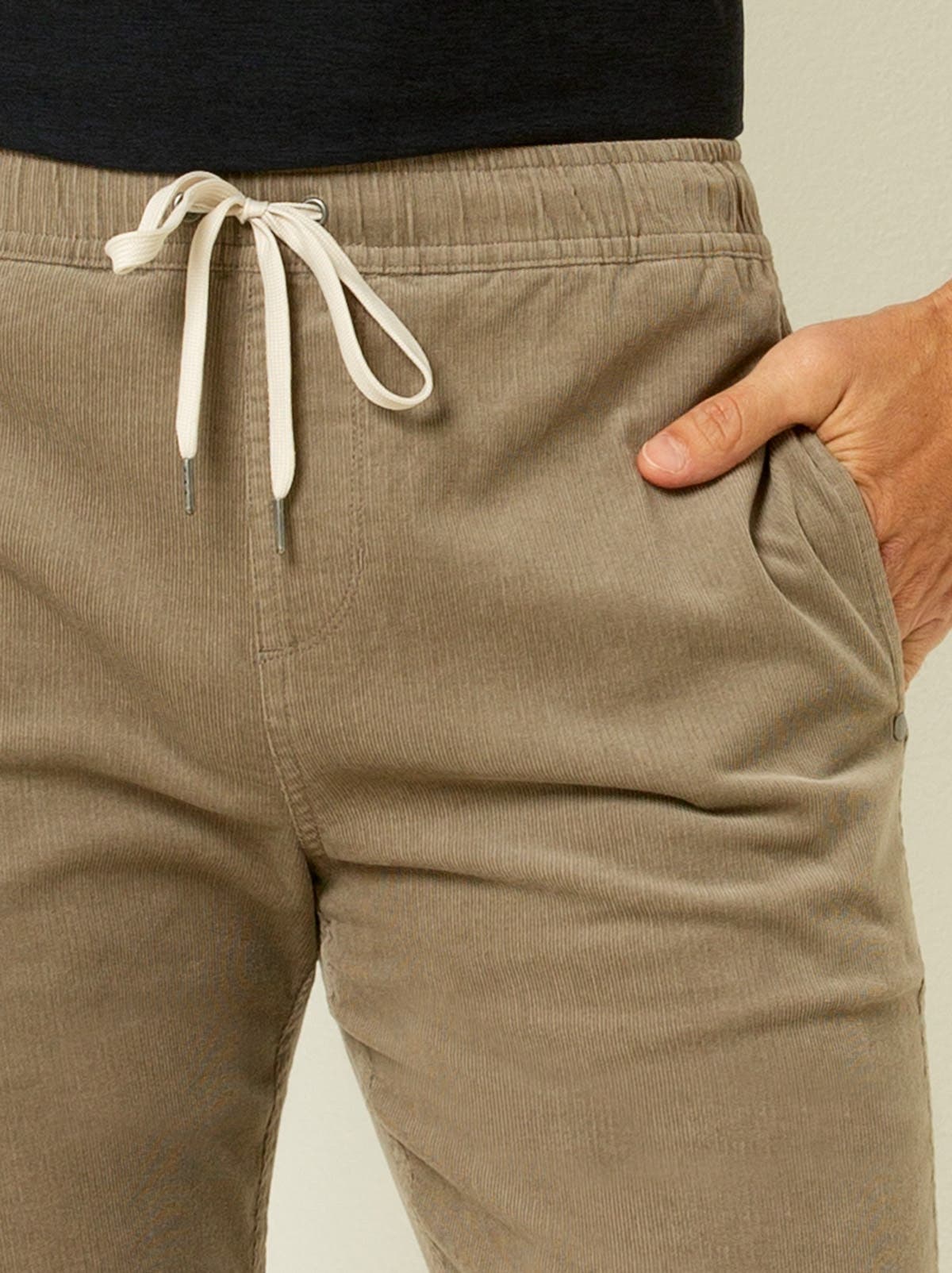 Drawstring Corduroy Pants - image 2