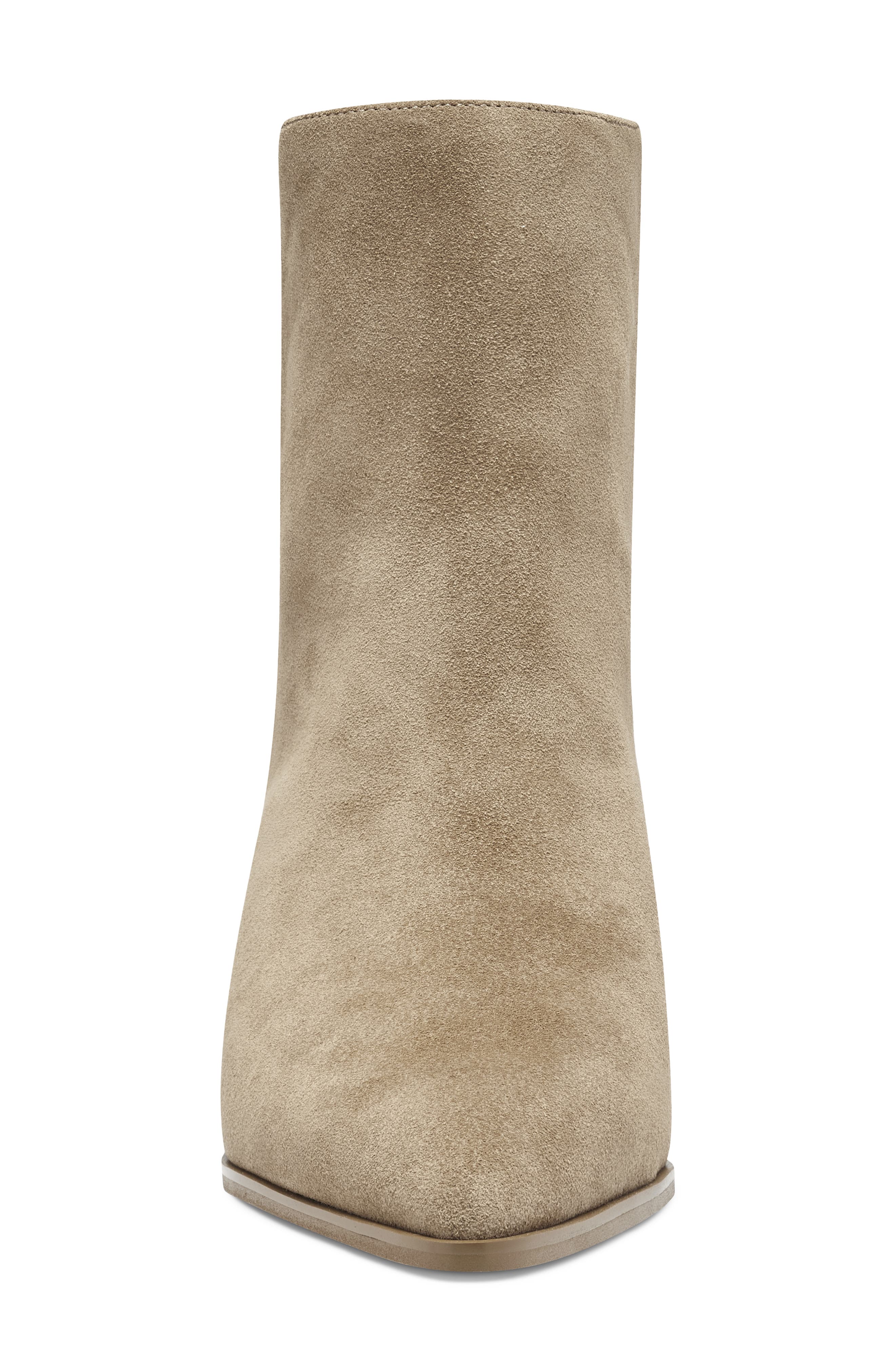 Maeryn Pointed Toe Bootie, Alternate, color, HONEY SUEDE