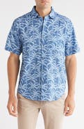 Tommy Bahama Palm Bliss Short Sleeve Cotton Button-Up Shirt