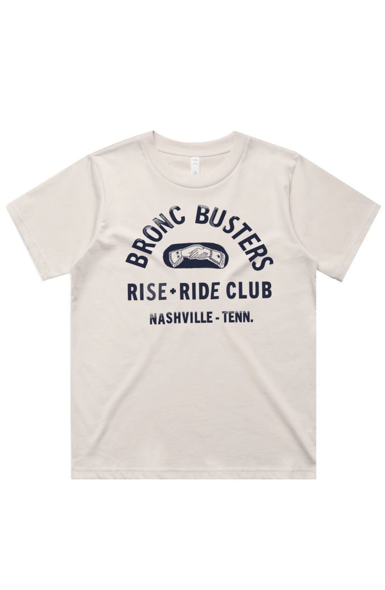 ABLE Bronc Buster Short Sleeve Tee Bone S, Main, color, Bone