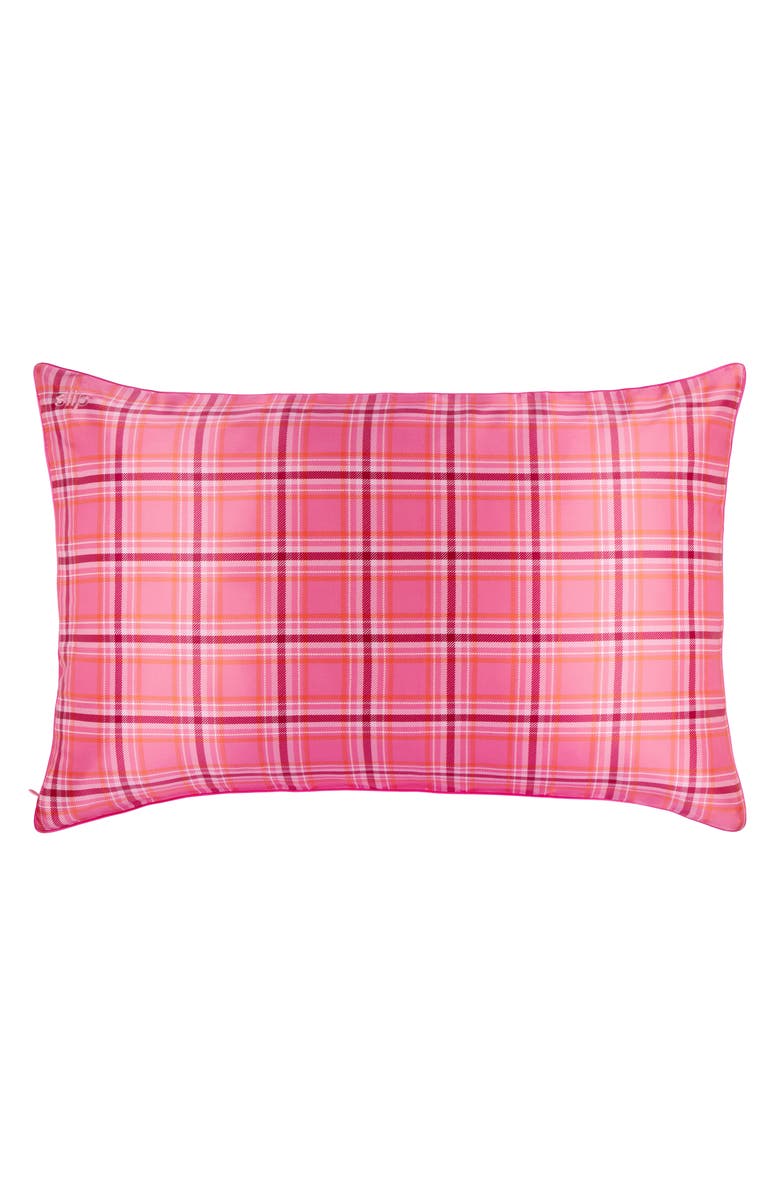 slip Pure Silk Queen Pillowcase, Alternate, color, Highland Rose