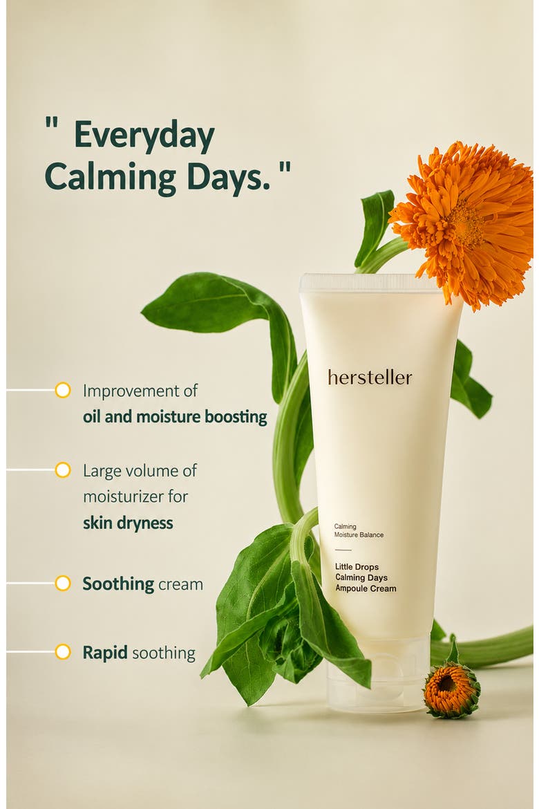 Little Drops Calming Days Ampoule Cream, Alternate, color, NO COLOR