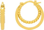 Estella Bartlett Layered Hoop Earrings