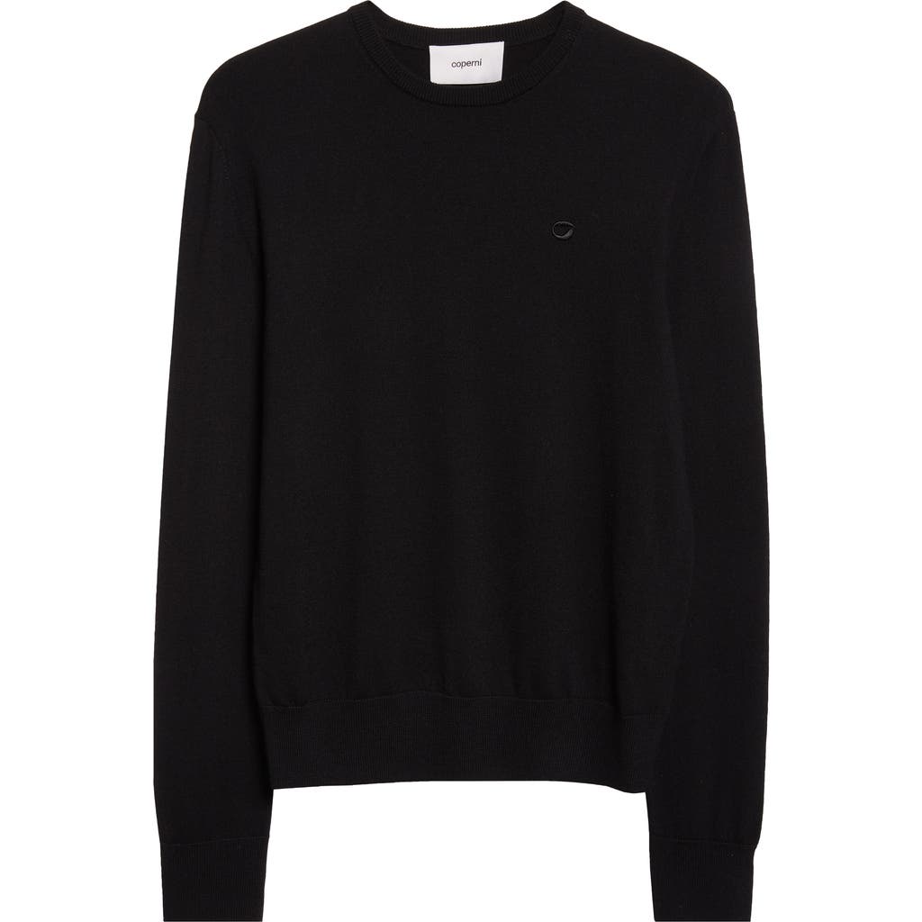 Coperni Classic Wool Sweater In Black