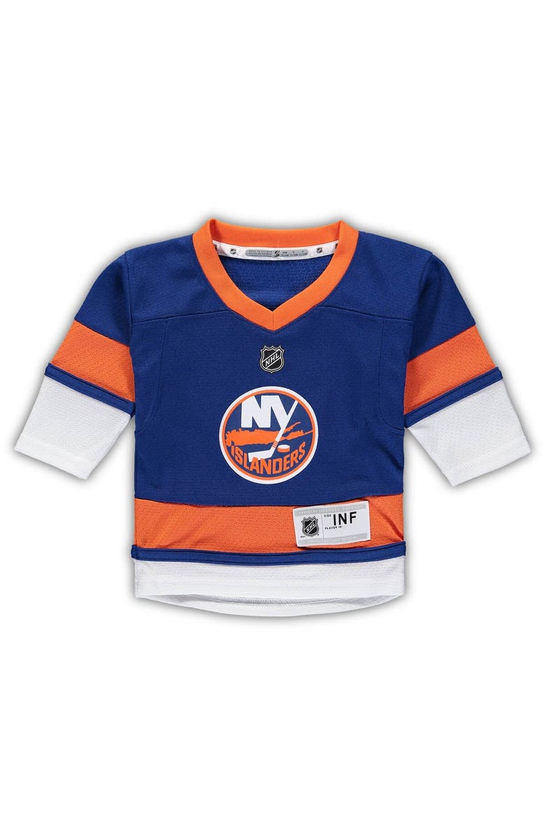 Outerstuff Infant Mathew Barzal Royal New York Islanders Home Replica Player Jersey, Alternate, color, Royal