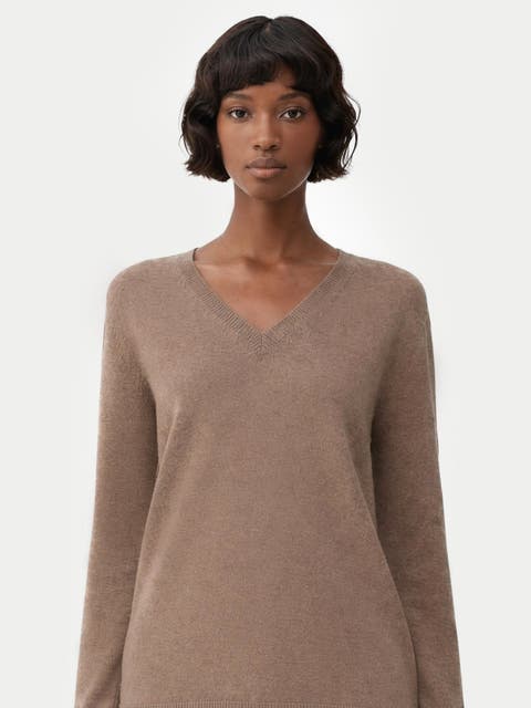 Timeless Cashmere V-Neck Sweater