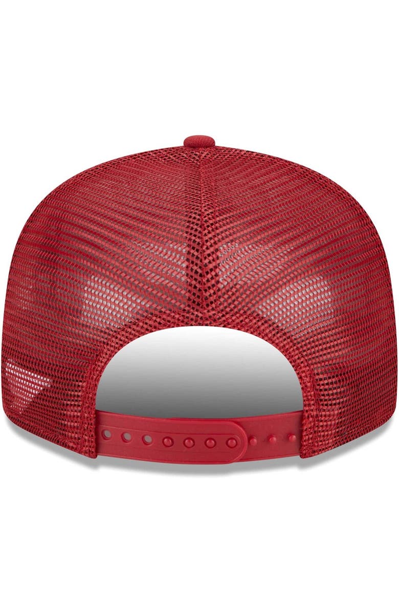 New Era Men's New Era Cardinal Arizona Cardinals Grade Trucker 9FIFTY Snapback Hat, Alternate, color, Cardinal