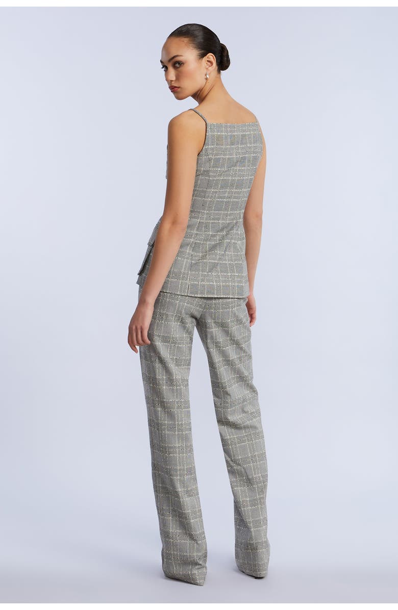 BCBGMAXAZRIA Glen Plaid Vest, Alternate, color, Glen Plaid