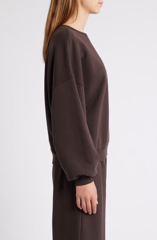 Frame Travel Cotton-blend Sweatshirt In Brown