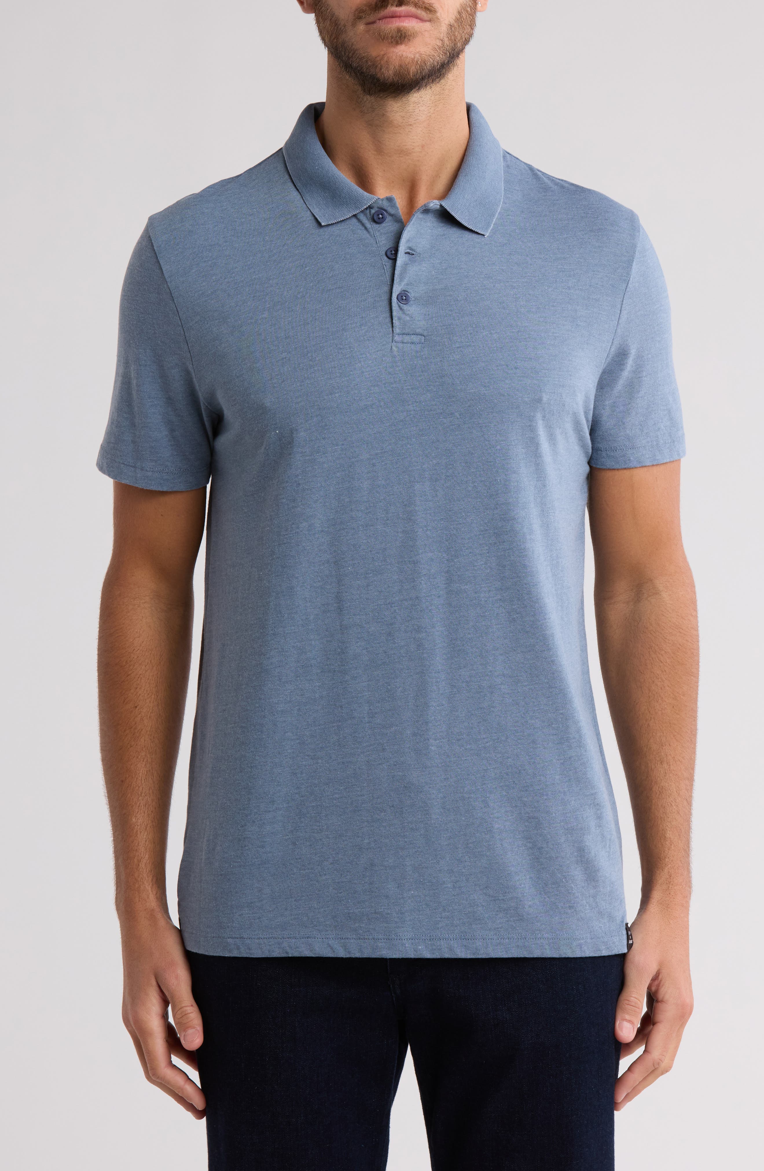 Lucky Brand Venice Burnout Polo