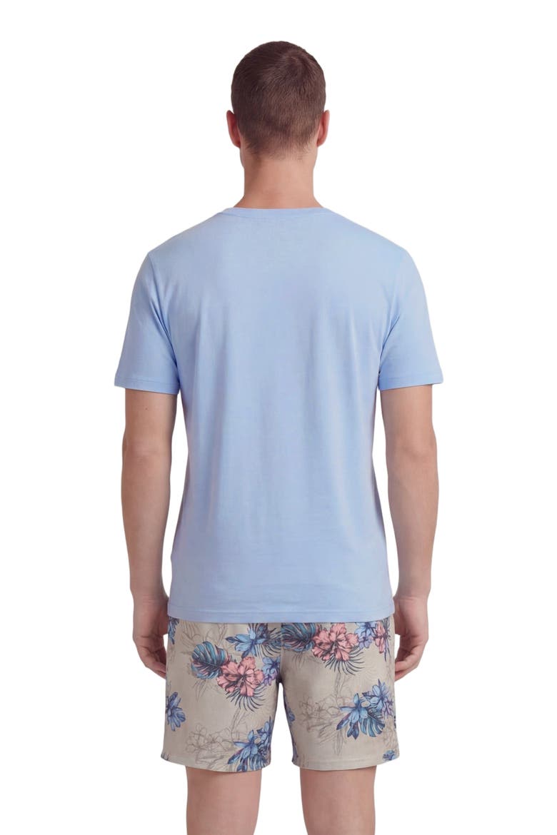 Exotic Floral Mens Lounge Short, Alternate, color, EXOTIC FLORAL NEUTRAL