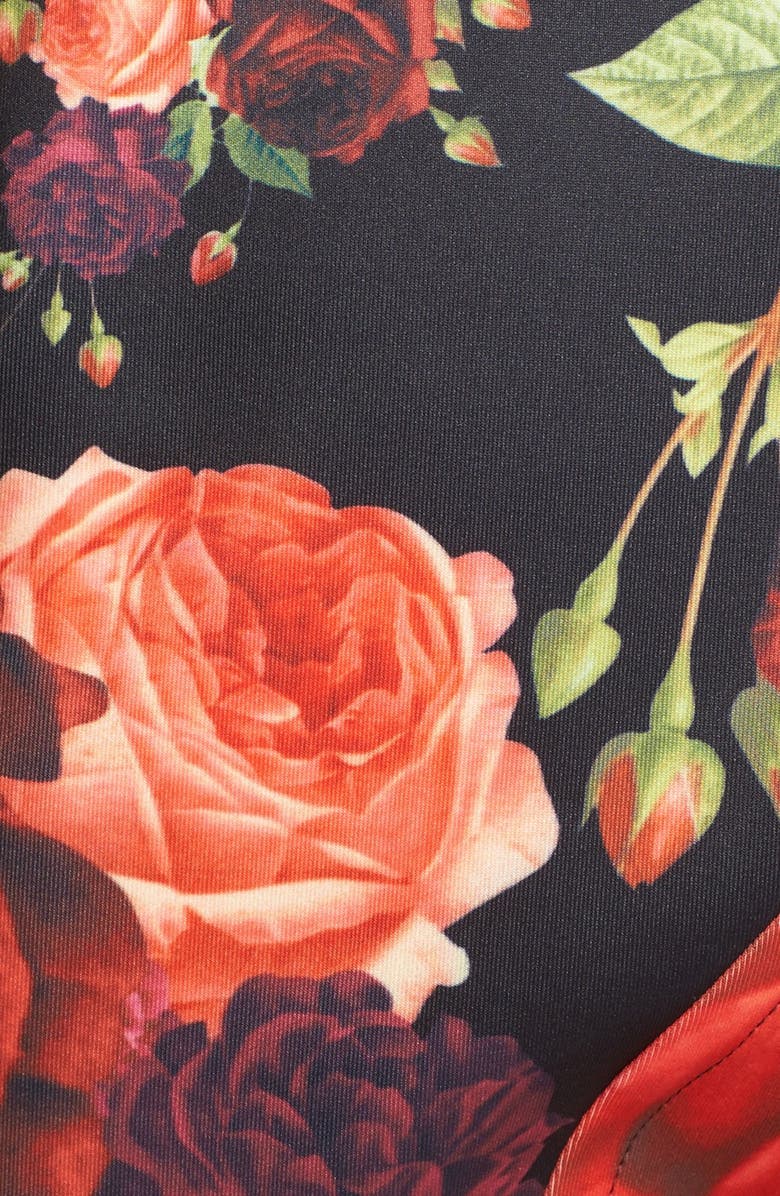 Ted Baker London Xylee Juxtapose Rose Skater Dress, Alternate, color,