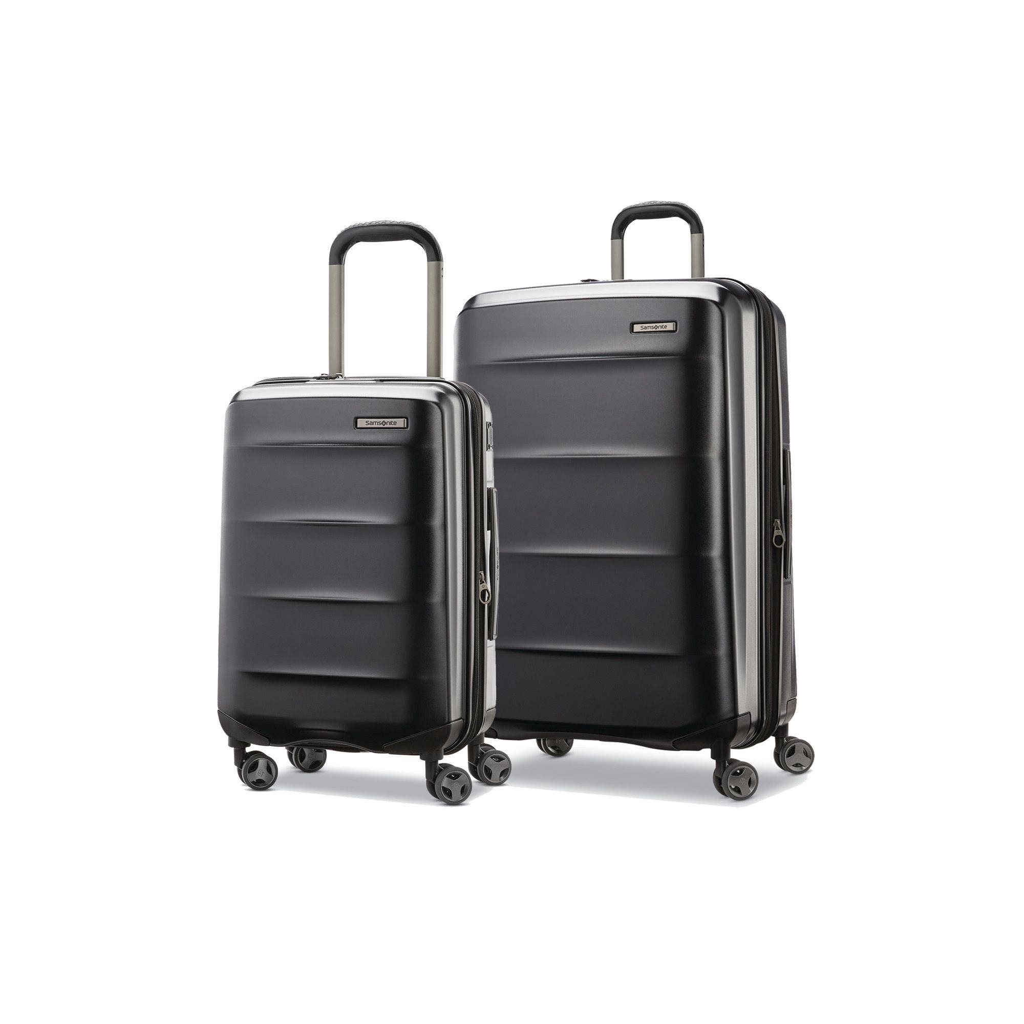 Samsonite Octiv 2-Piece Set (20/28) Hardside Spinner, Main, color, Stealth Black