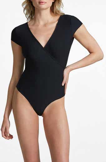 Commando Butter Cap Sleeve Wrap Bodysuit