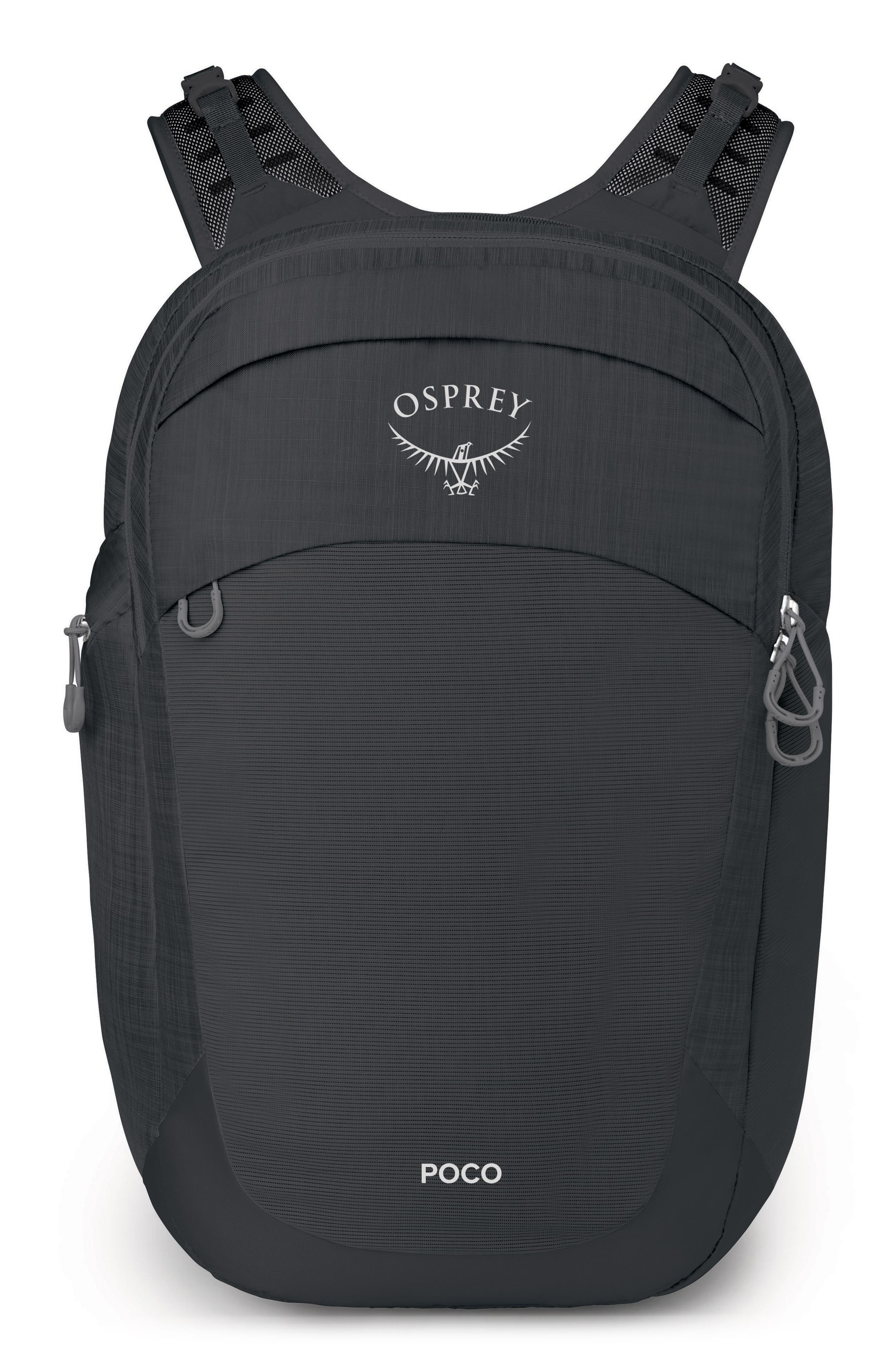 Osprey Poco Changing Backpack, Main, color, Black