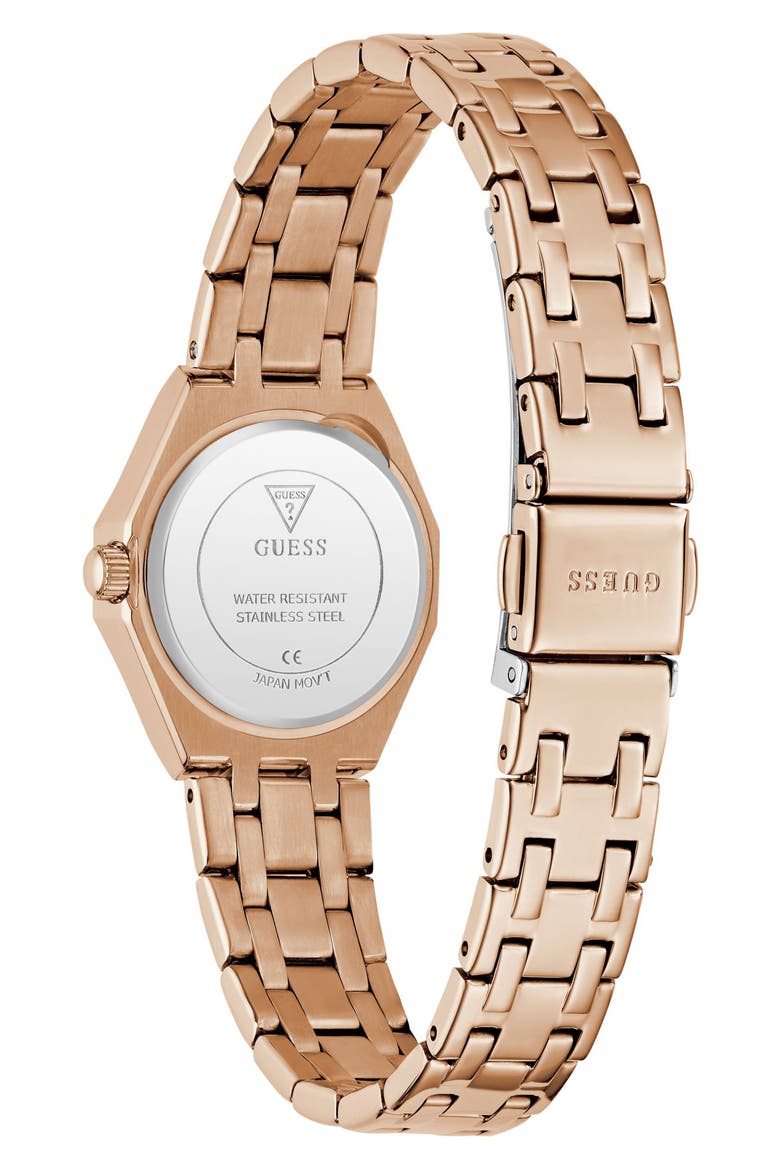 Pixie Crystal Dial Bracelet Watch, 25mm, Alternate, color, ROSE GOLD TONE