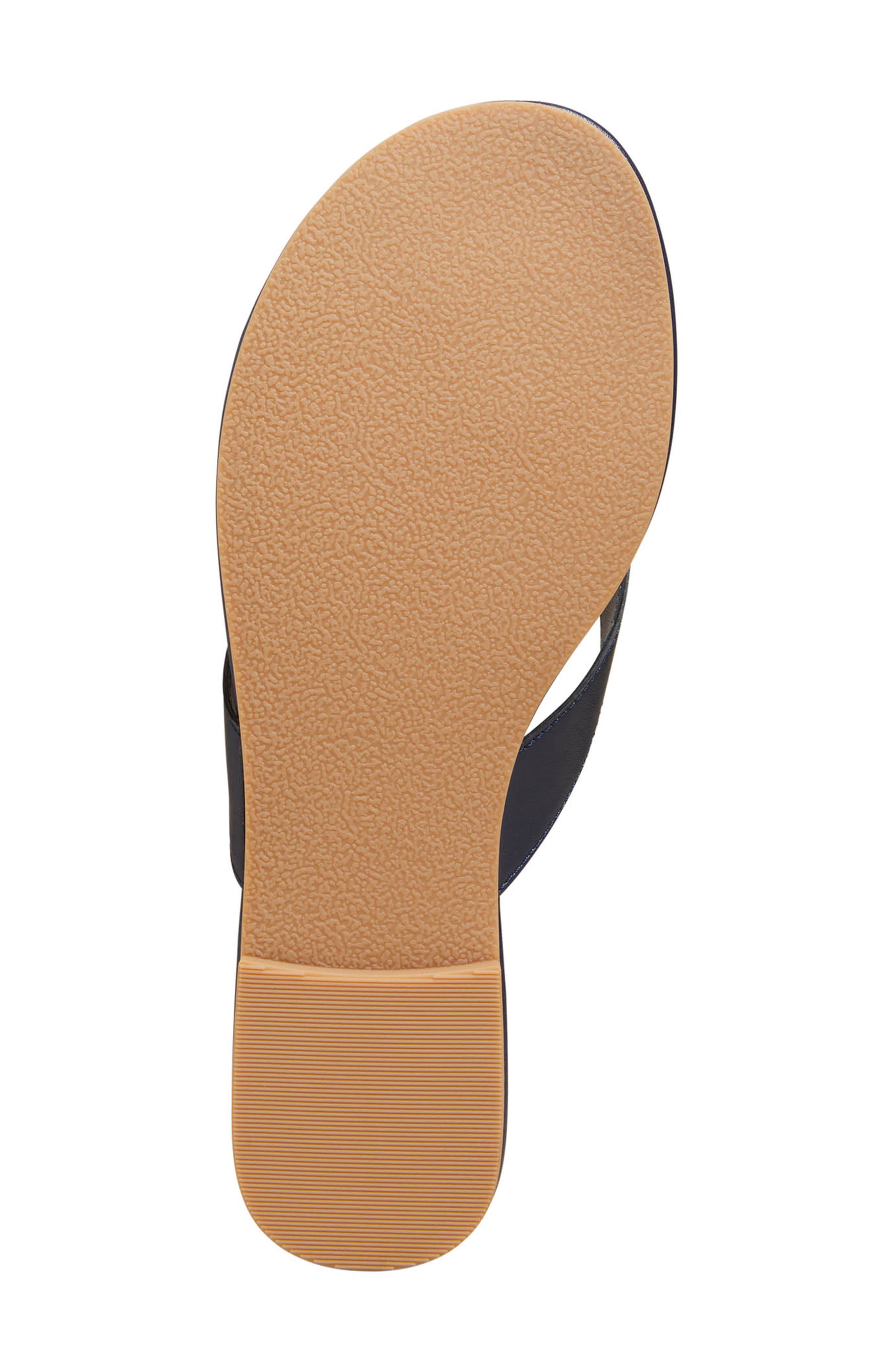 Rowan Flip Flop, Alternate, color, MIDNIGHT LEATHER