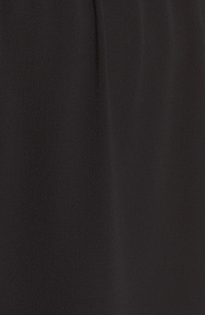 Vince Camuto Split Neck High/Low Blouse, Alternate, color, 