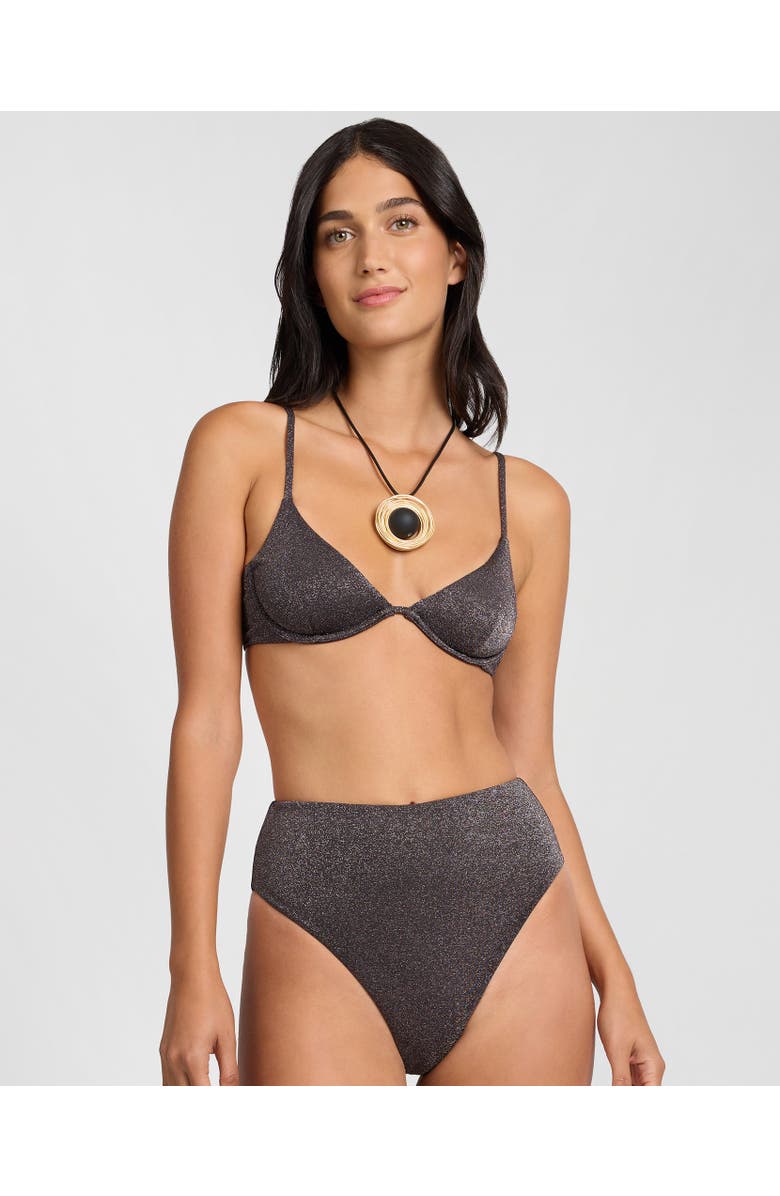 Onia Liana Bikini Top, Main, color, Espresso