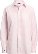 Polo Ralph Lauren End-On-End Oversize Fit Cotton Shirt