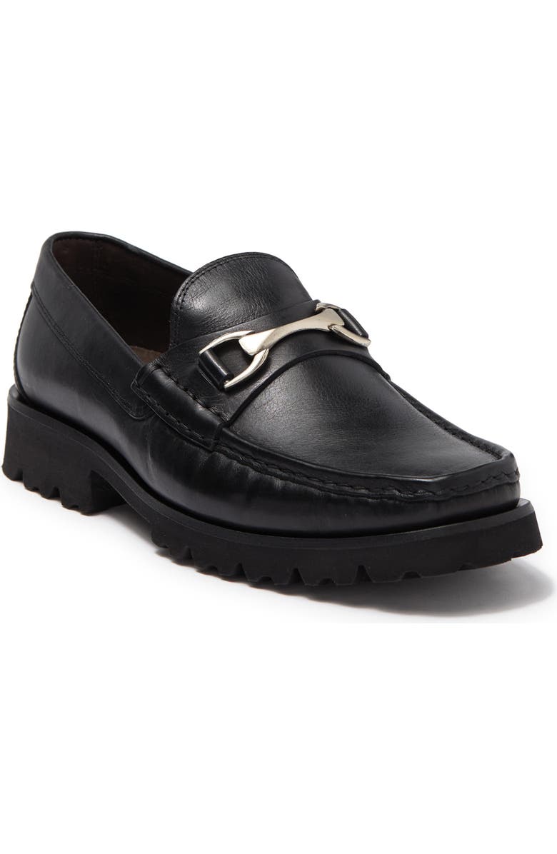 Donald Pliner Lug Sole Bit Loafer, Main, color,