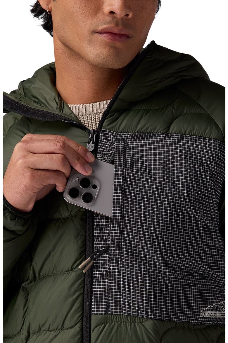 Waas Allied Down Hooded Jacket - Men's, Alternate, color, Climbing Ivy