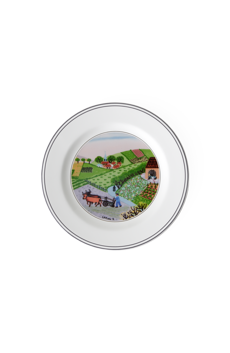 Villeroy & Boch Design Naif Bread & Butter Plate #4 Plowing, Main, color, NO COLOR