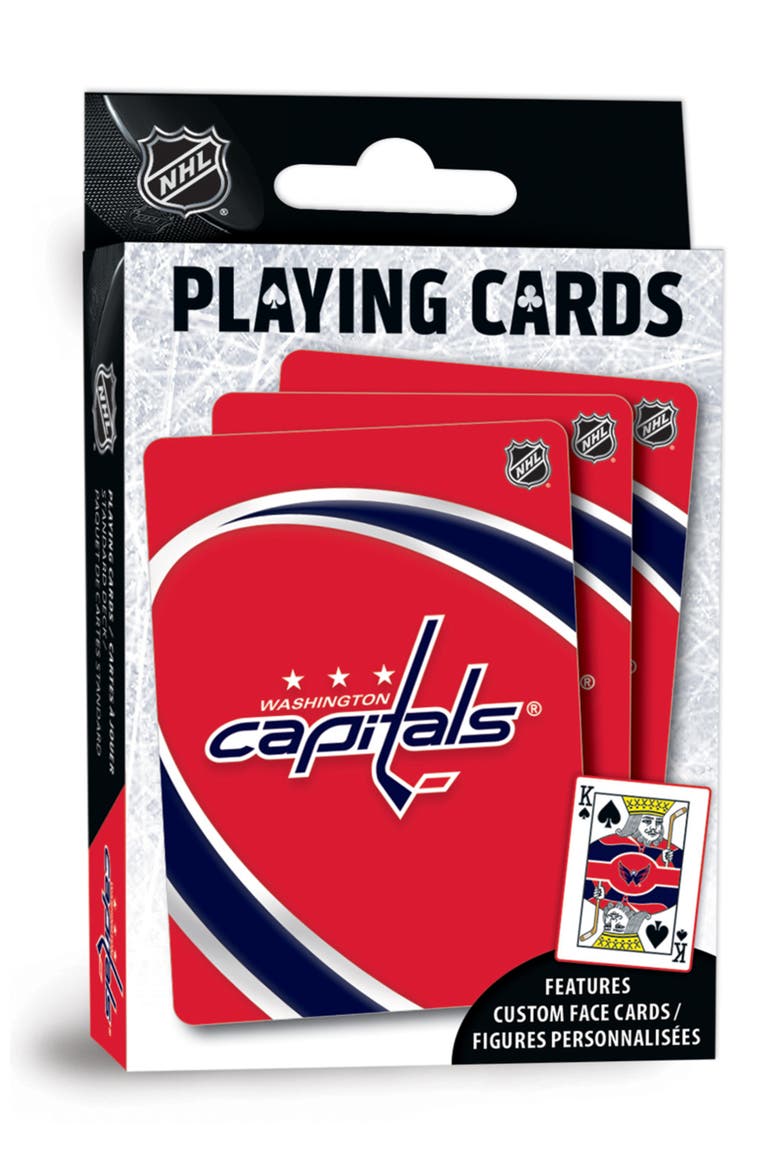 Washington Capitals Playing Cards, Main, color, Multicolor