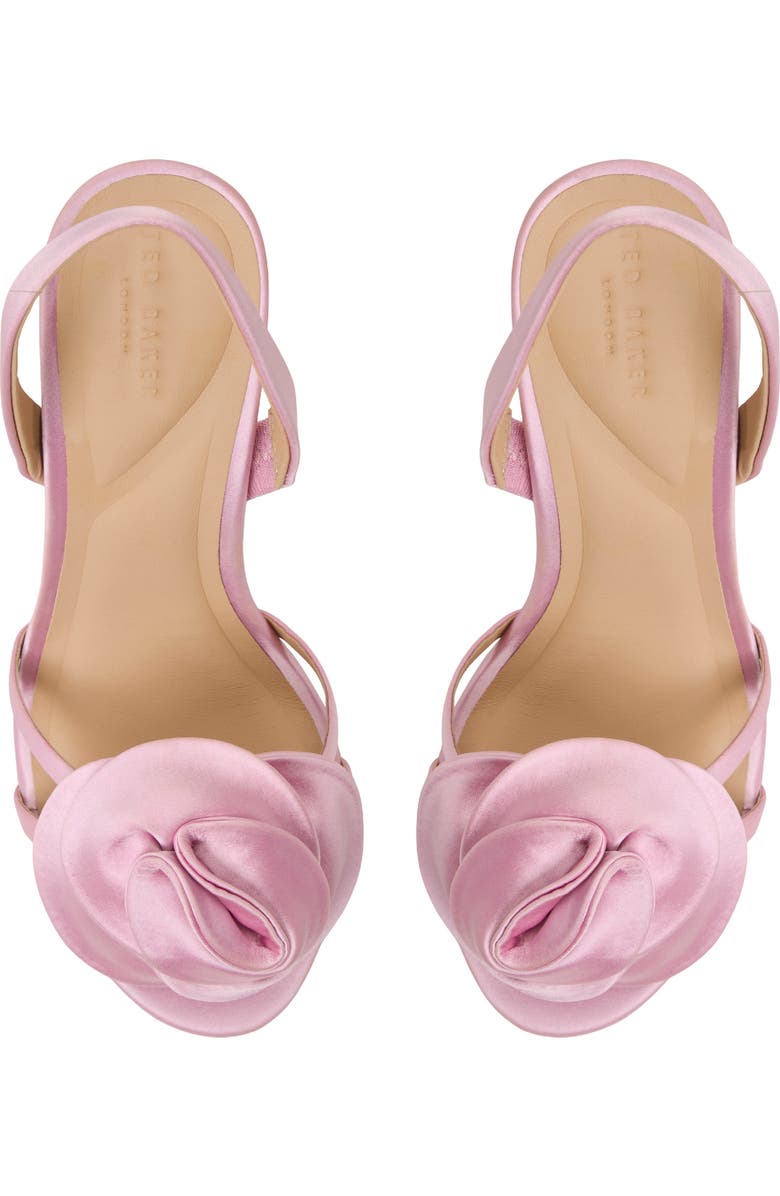 Ted Baker London Aria Rose Slingback Sandal, Alternate, color, Light Pink
