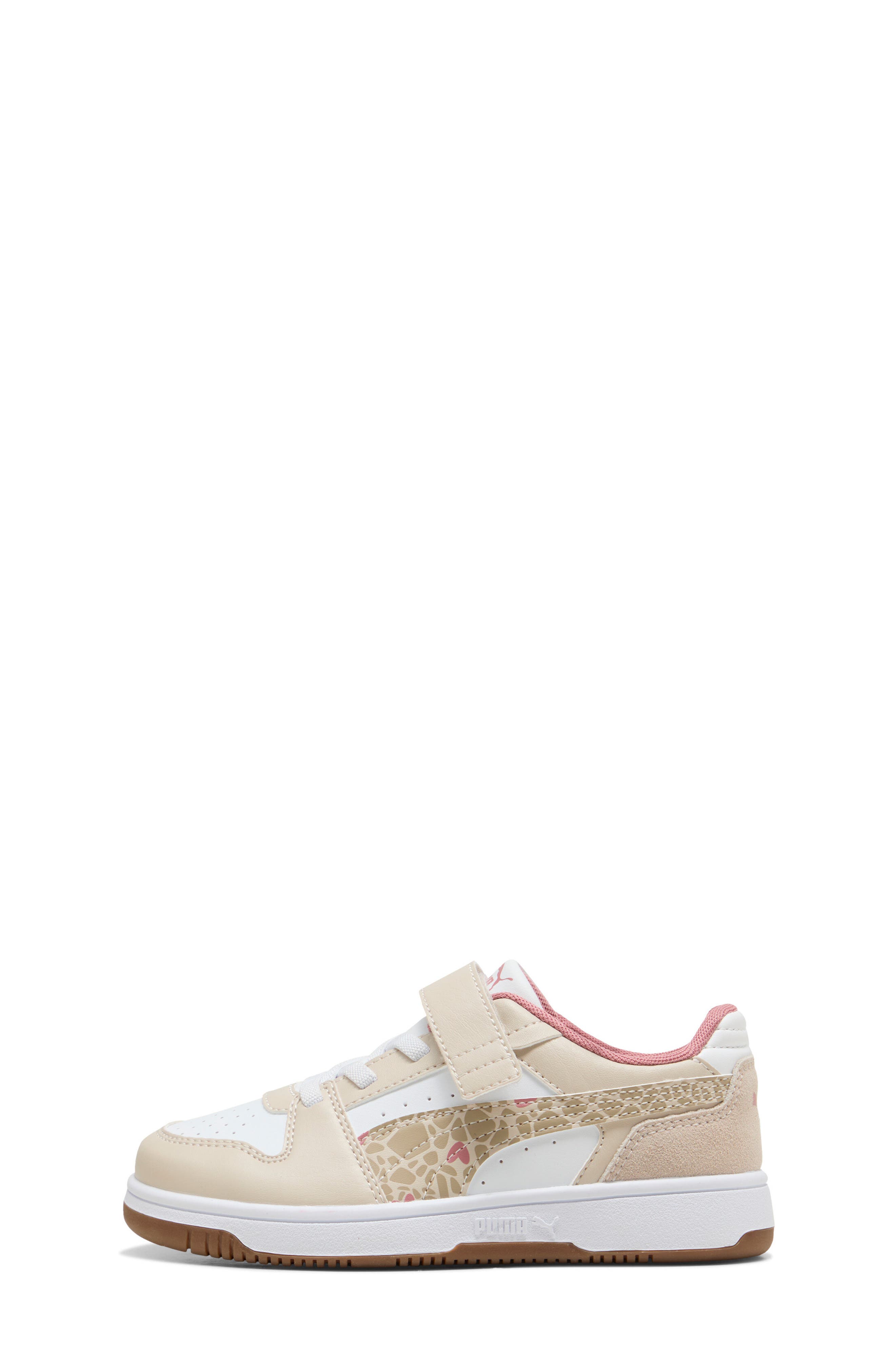 Kids' Rebound Slam Winter Safari Sneaker, Alternate, color, SILVER FOG/ BIRCH/ PUMA WHITE