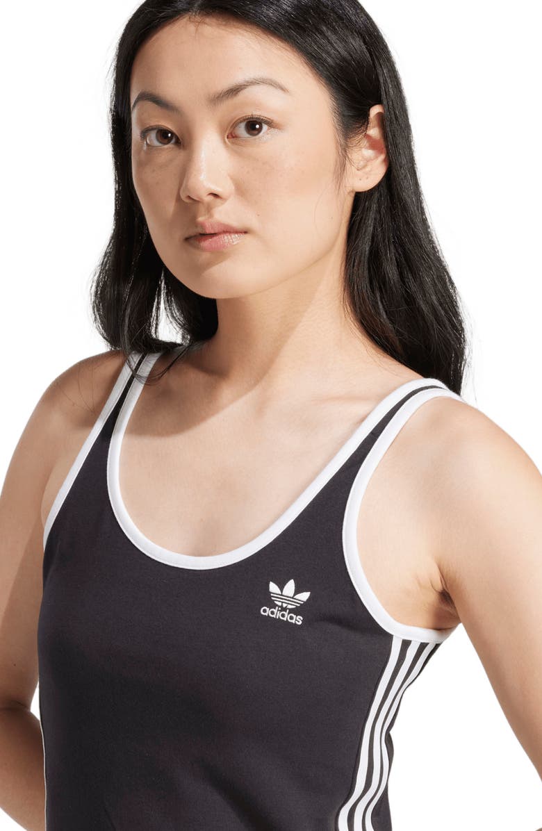 adidas Originals Adicolor 3-Stripes Maxi Dress, Alternate, color, 