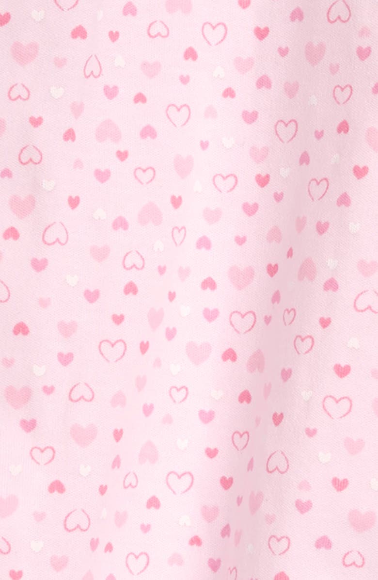 Kissy Kissy Heart Print Convertible Gown, Alternate, color, 