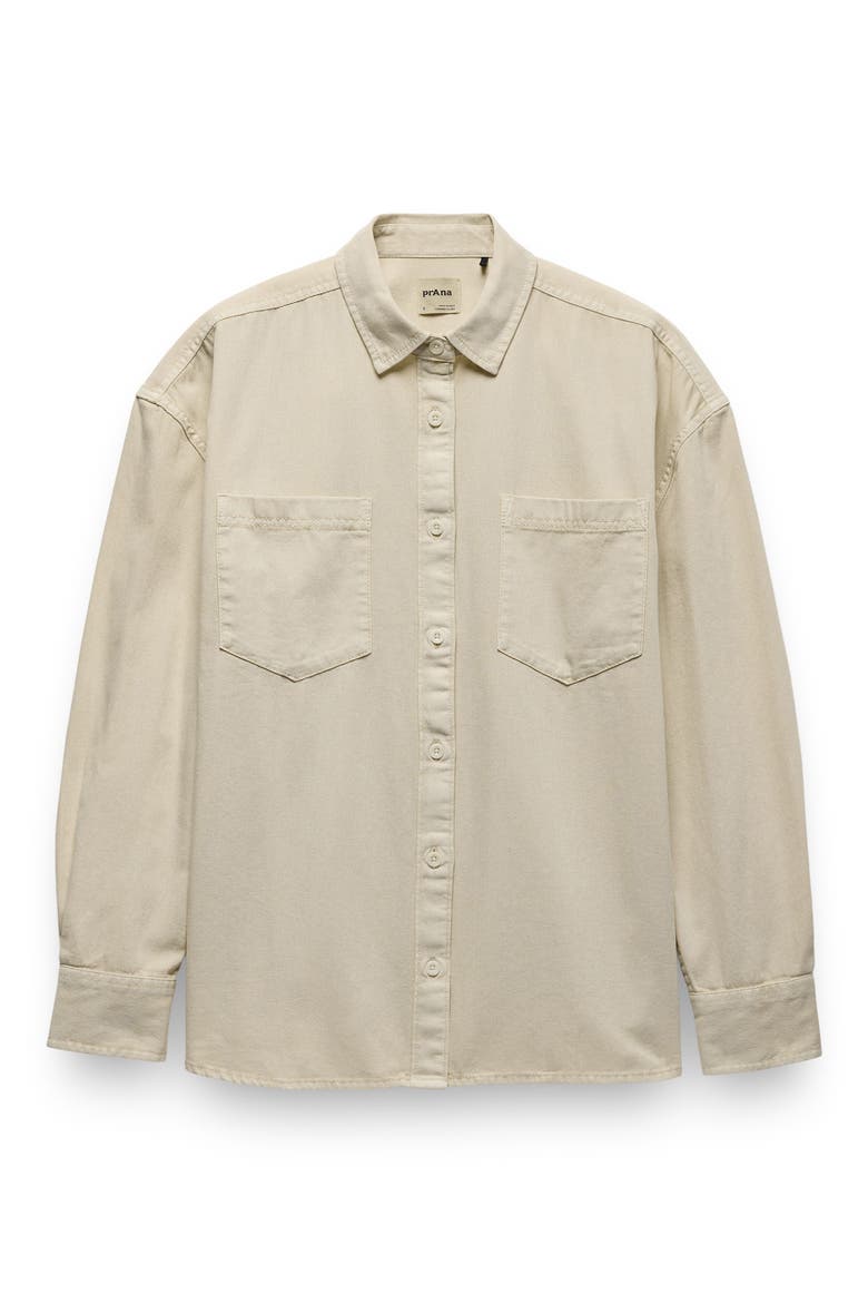 Mountain Maven Denim Button-Up Shirt, Alternate, color, NATURAL DENIM