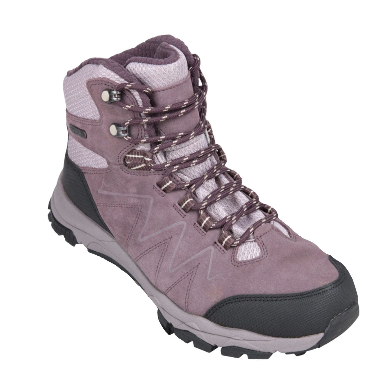Ortler Suede Walking Boots, Main, color, Lilac