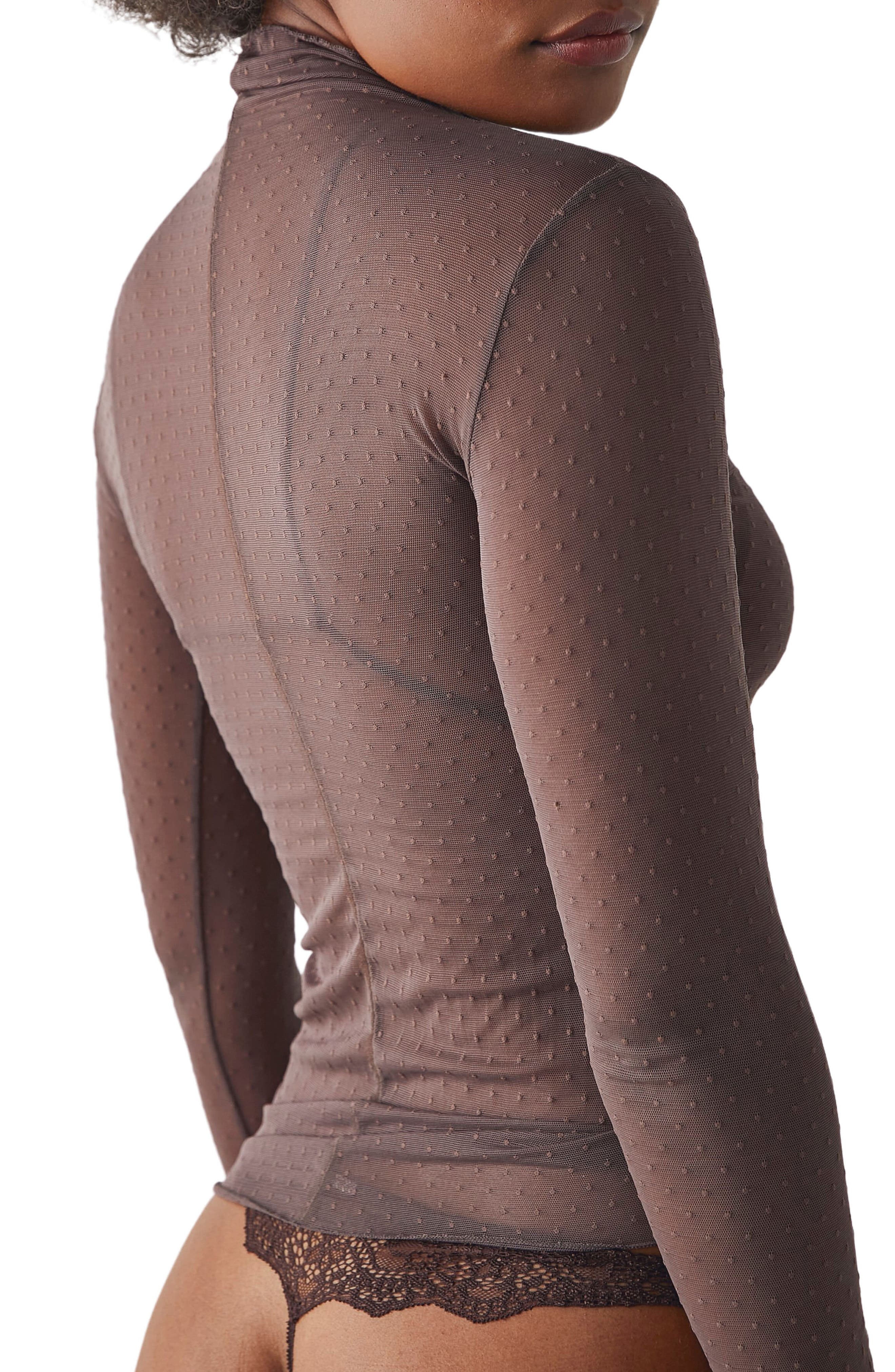 On the Dot Layering Mesh Turtleneck - image 2
