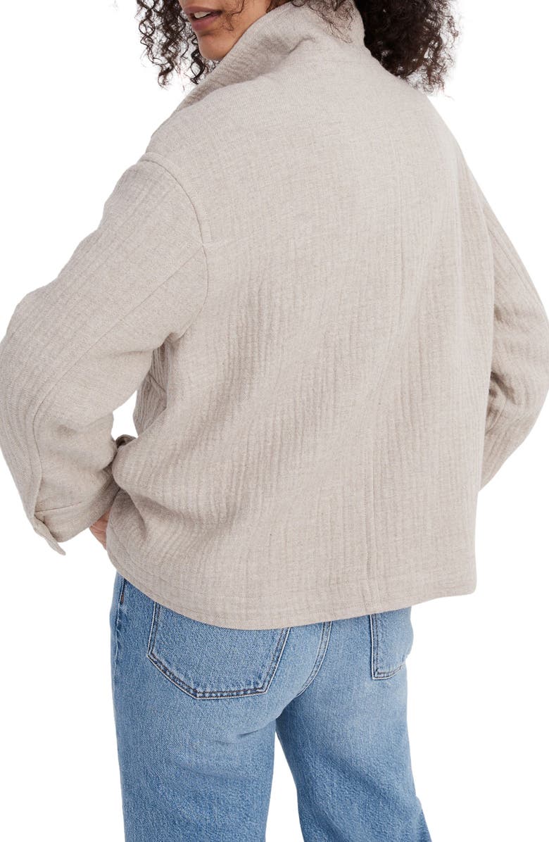 Madewell Clairmont Crop Jacket, Alternate, color,