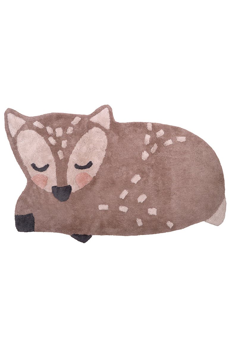 Rug Little Deer, Main, color, TAUPE