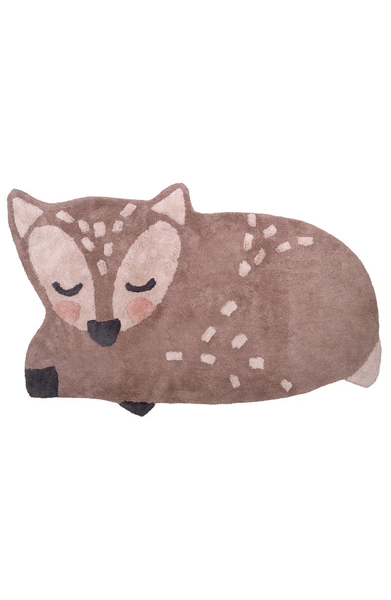 Nattiot Rug Little Deer, Main, color, Taupe